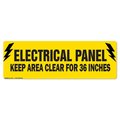 Signmission Electrical Panel 18in Non-Slip Floor Marker, 6PK, 16 in L, 16 in H, FD-2-R-16-6PK-99851 FD-2-R-16-6PK-99851